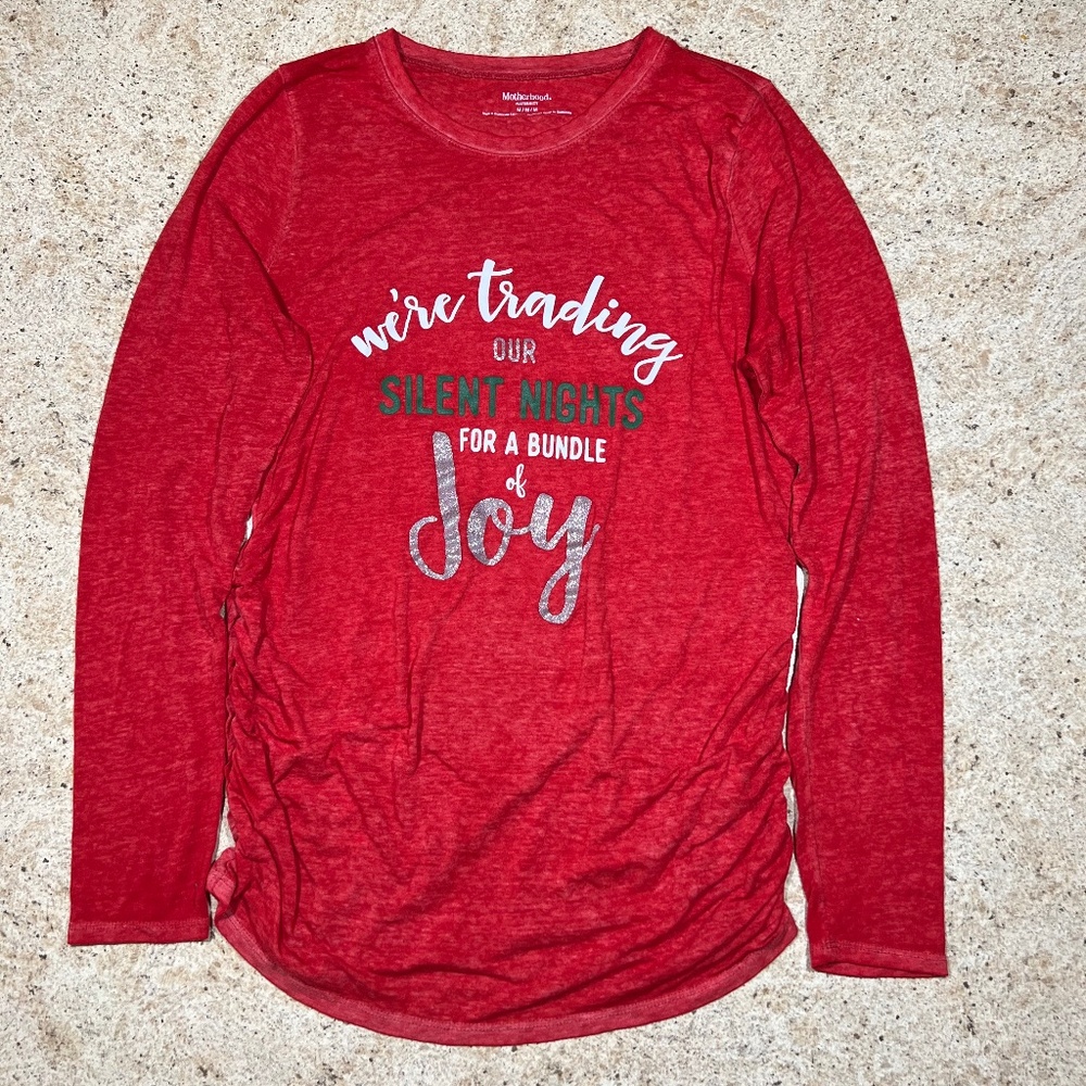 Motherhood Maternity Christmas - Trading our silent nights for a bundle of joy